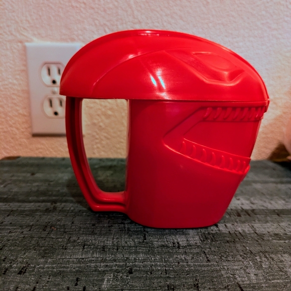 1994 Power Rangers Red Ranger Quaker Oats Promotional Cup - Picture 2 of 9